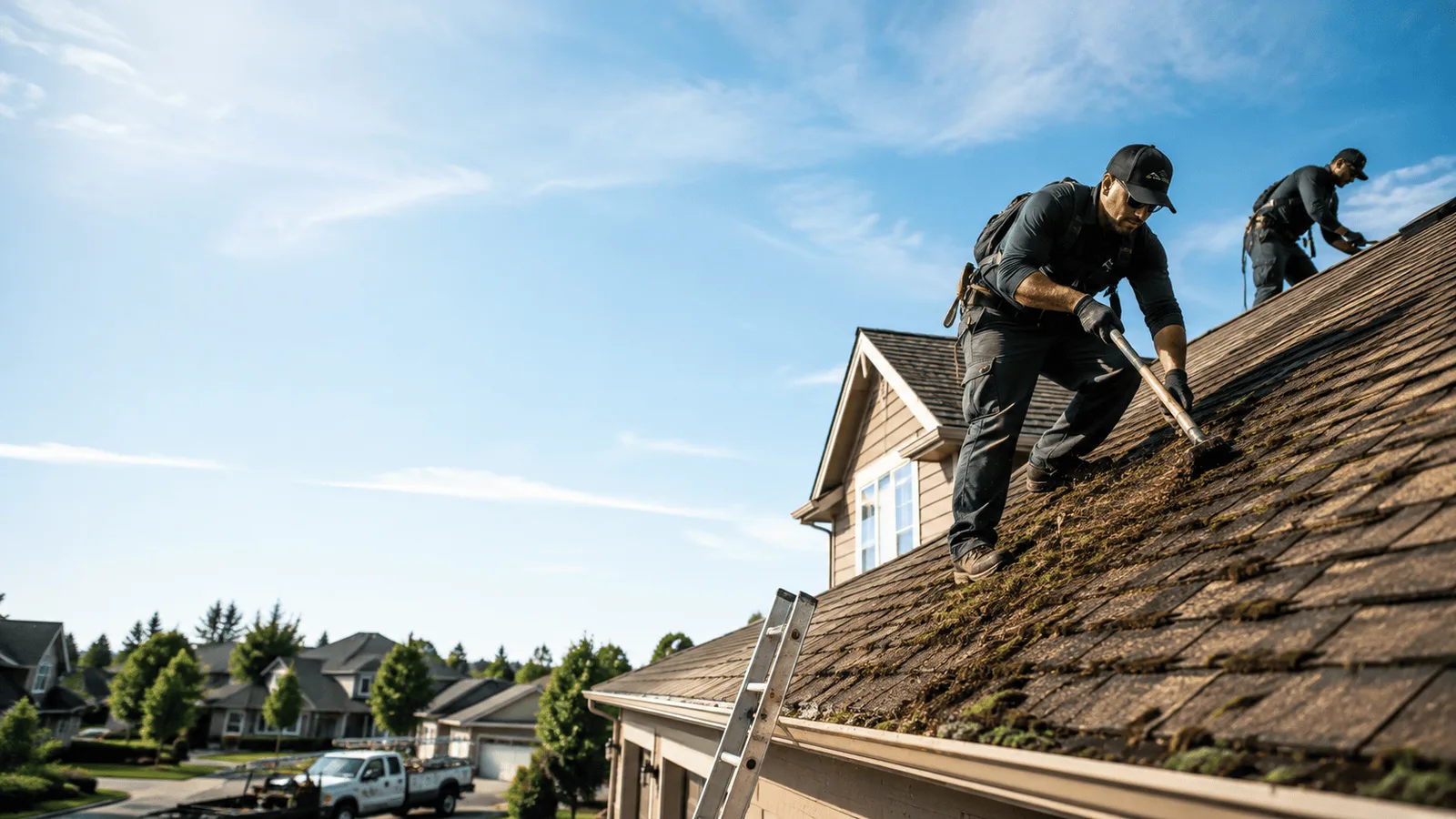 Roof Moss Removal in Addington, OK near me